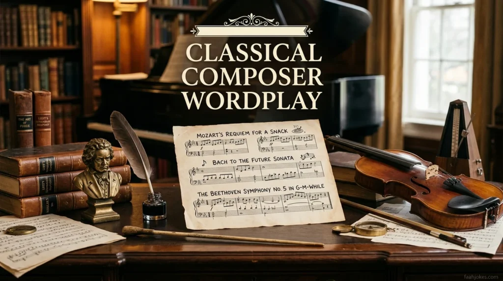 Classical Composer Wordplay