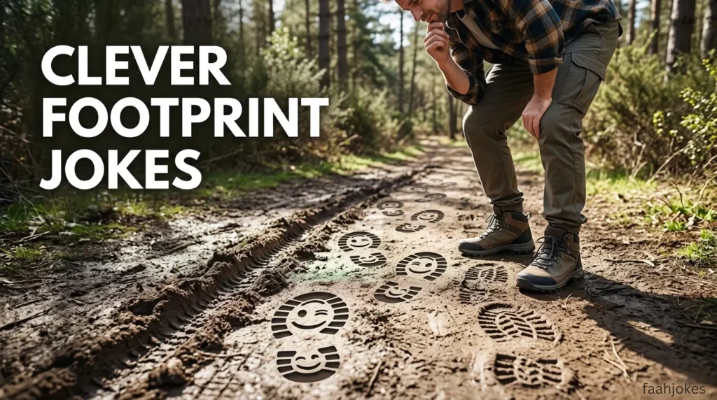 Clever Footprint Jokes