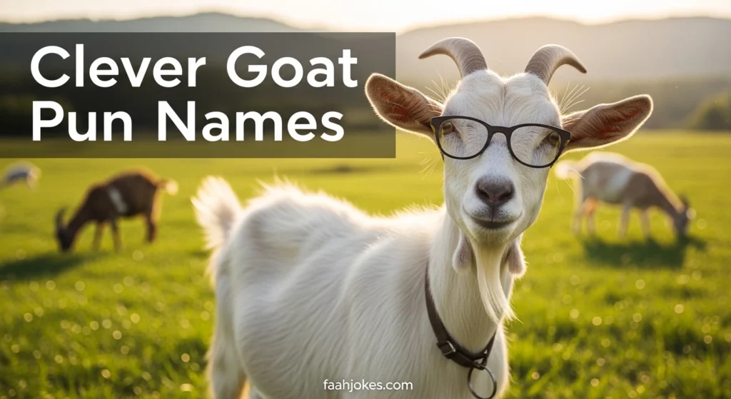 Clever Goat Pun Names