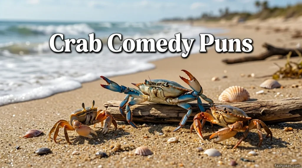 Crab Comedy Puns