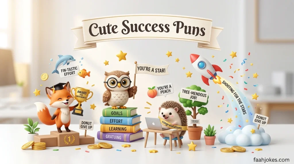 Cute Success Puns