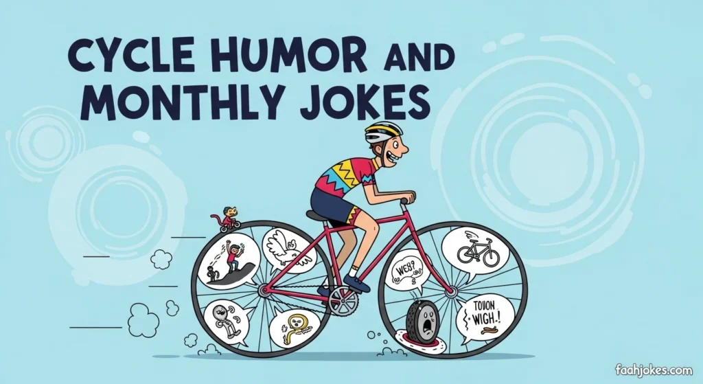 Cycle Humor and Monthly Jokes