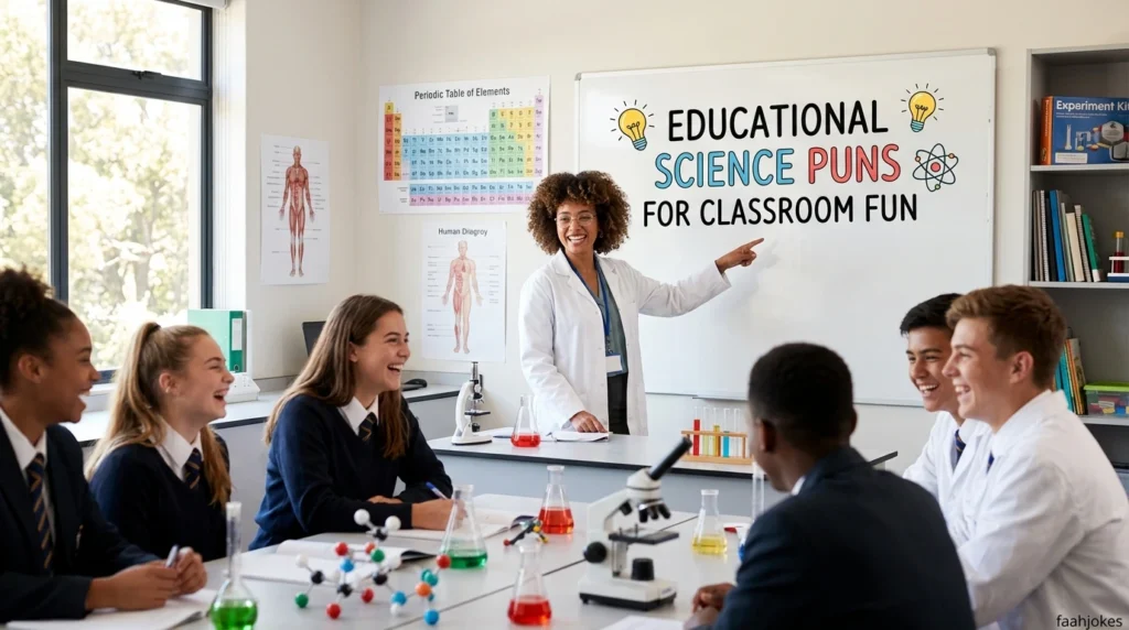 Educational Science Puns for Classroom Fun