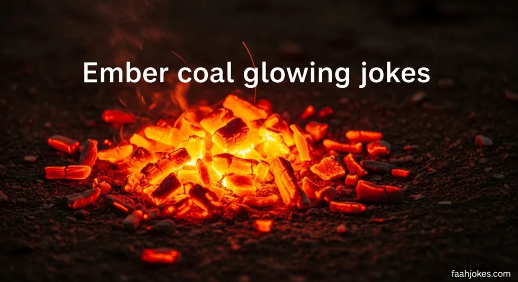 Ember coal glowing jokes