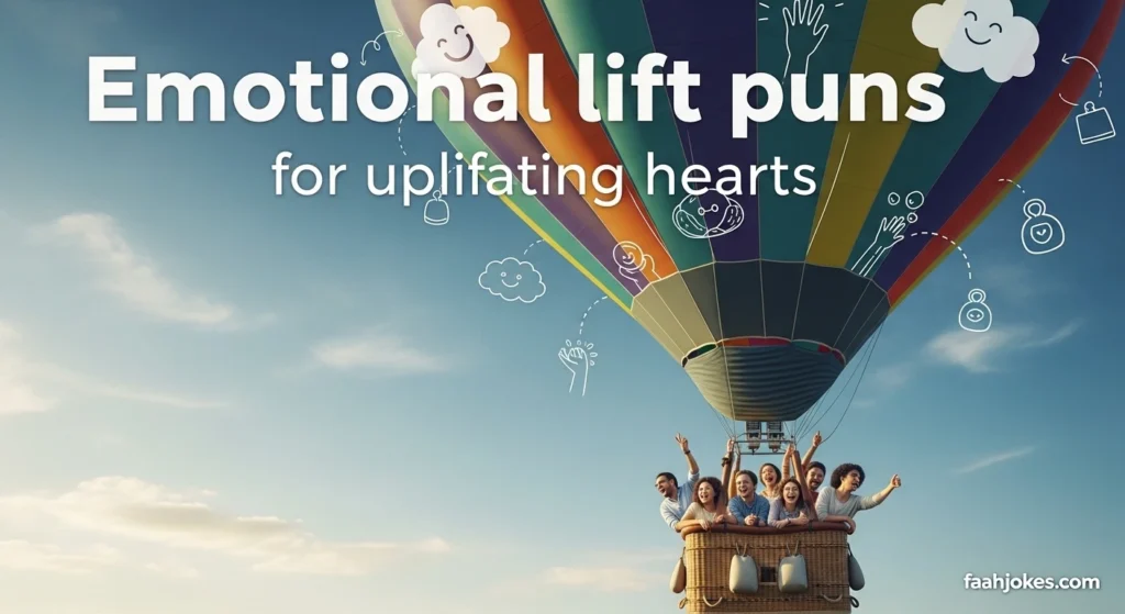 Emotional lift puns for uplifting hearts