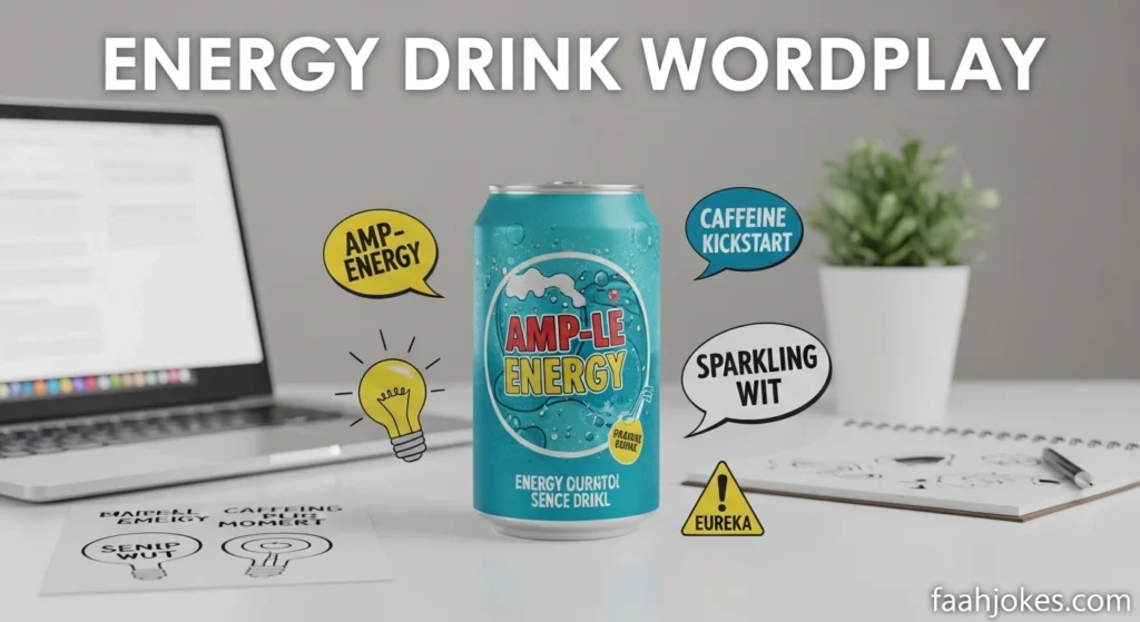 Energy Drink Wordplay