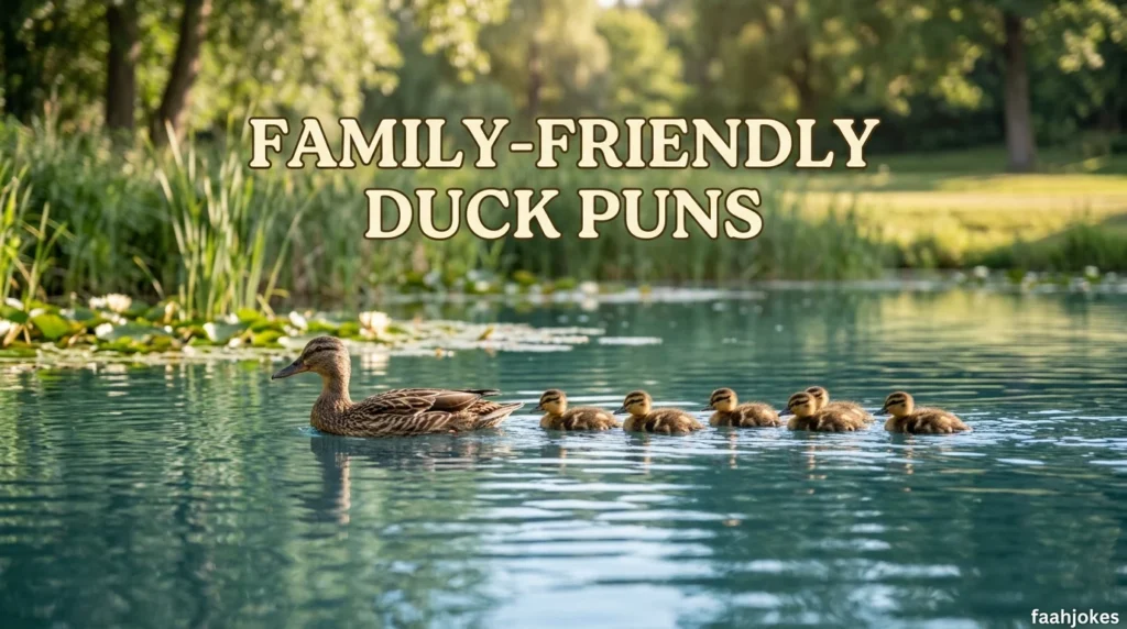 Family-Friendly Duck Puns