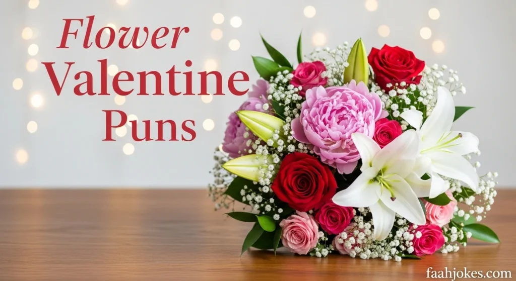 Flower Valentine Puns