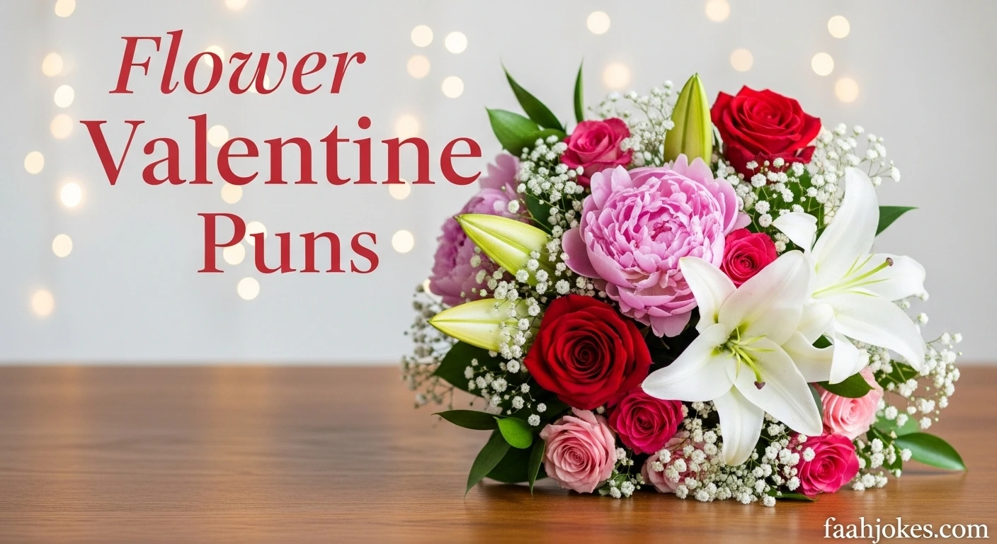 Flower Valentine Puns