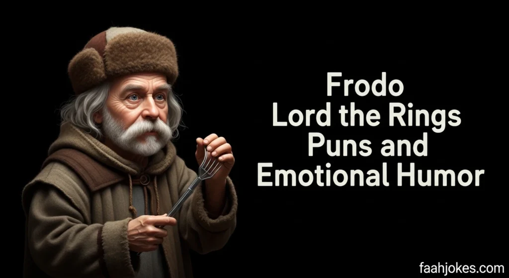 Frodo Lord of the Rings Puns and Emotional Humor
