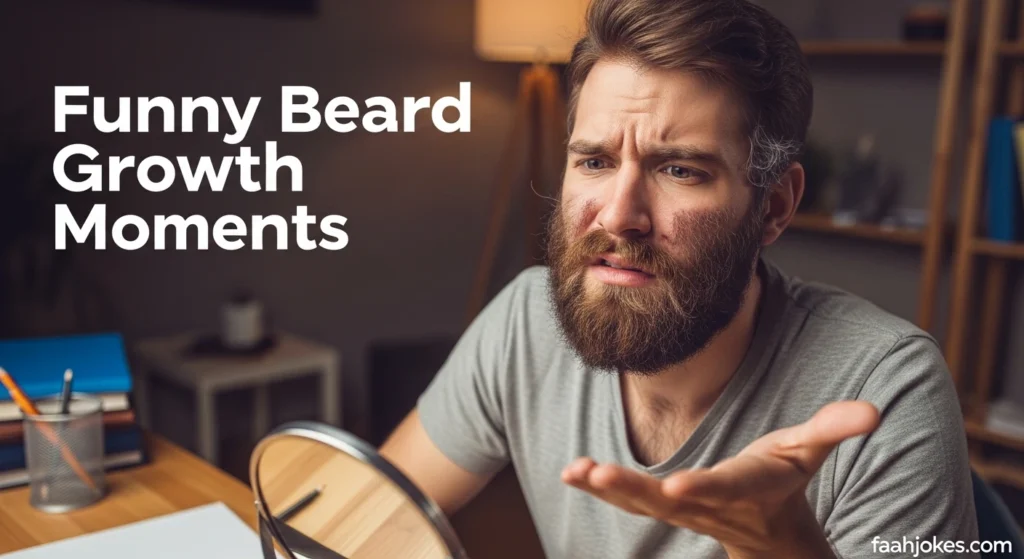 Funny Beard Growth Moments