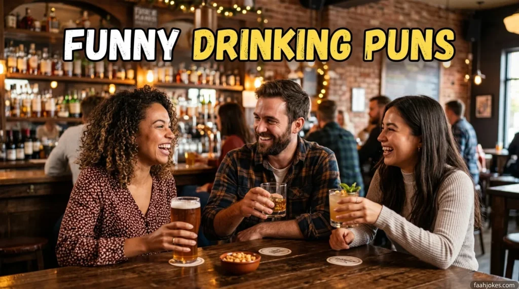 Funny Drinking Puns