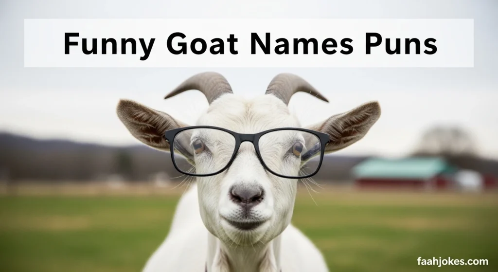 Funny Goat Names Puns
