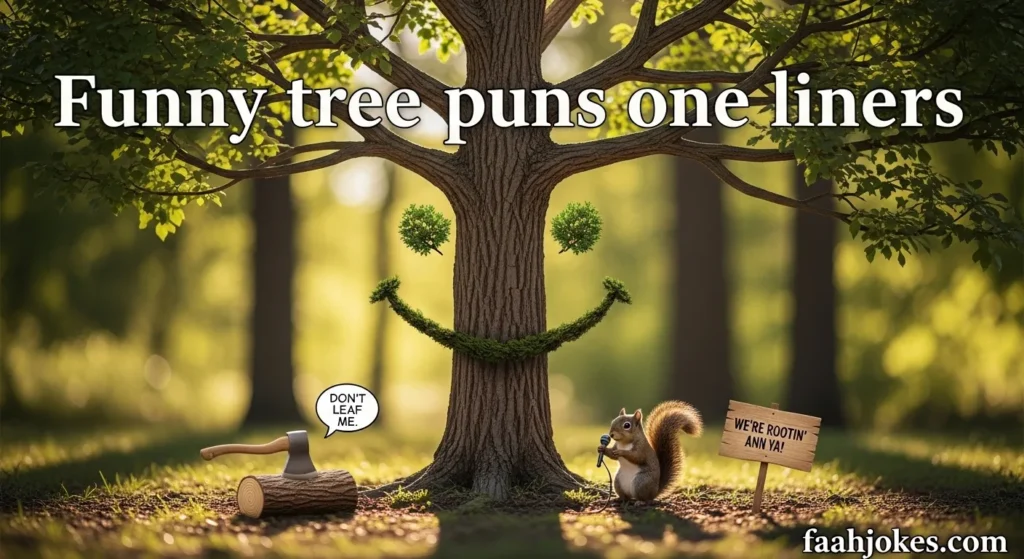 Funny tree puns one liners