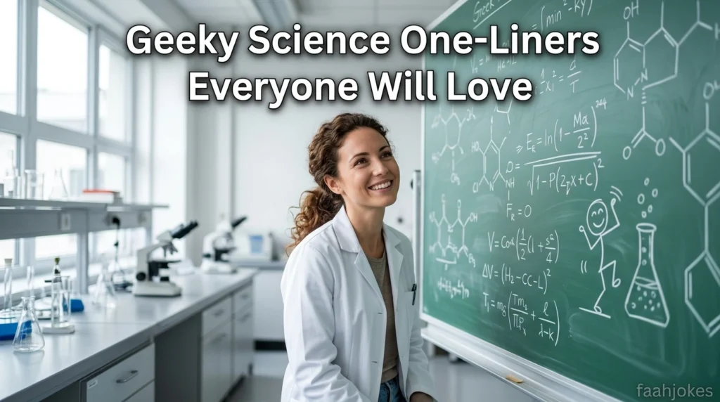 Geeky Science One-Liners Everyone Will Love