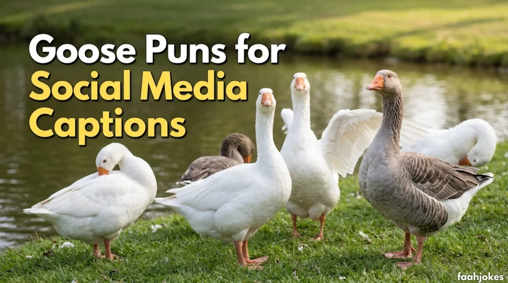 Goose Puns for Social Media Captions