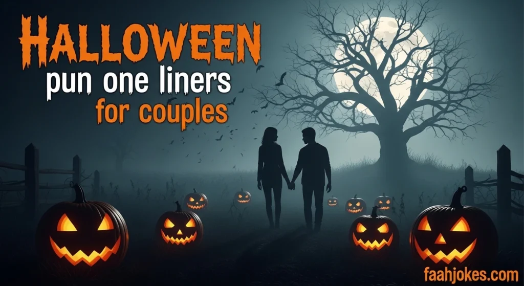 Halloween pun one liners for couples