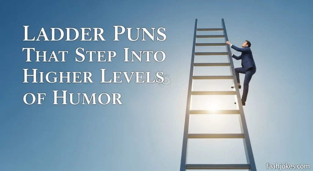 Ladder Puns That Step Into Higher Levels of Humor