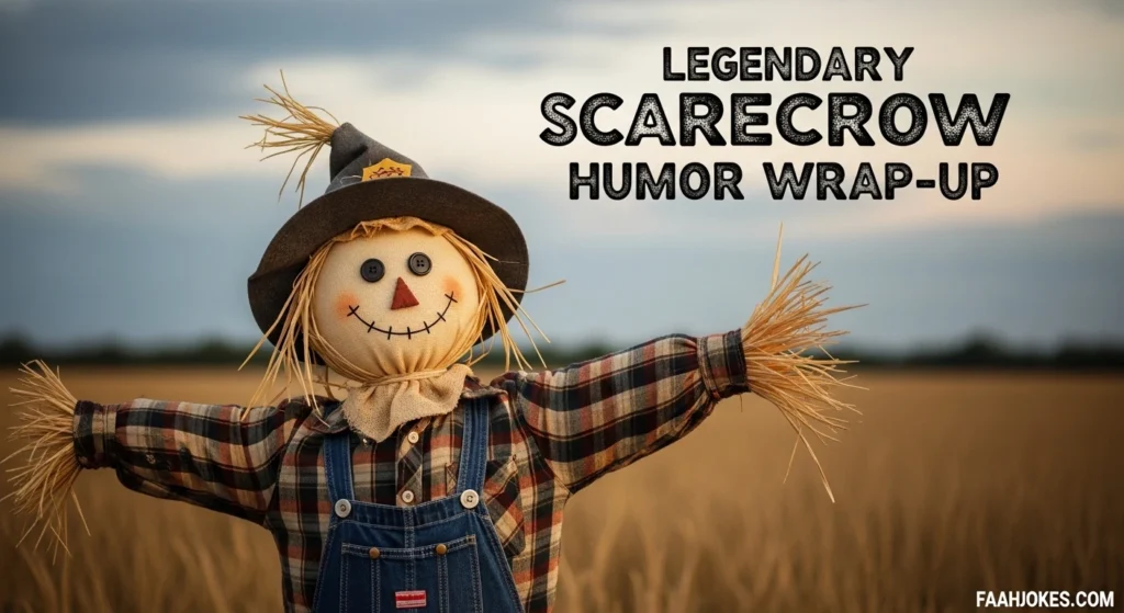 Legendary Scarecrow Humor Wrap-Up
