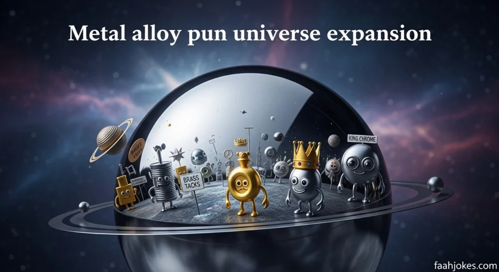 Metal alloy pun universe expansion