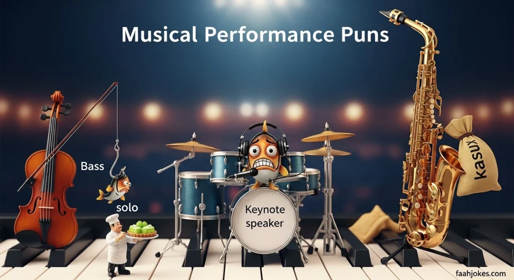 Musical Performance Puns
