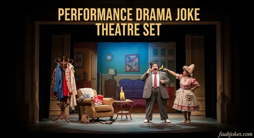 Performance Drama Joke Theatre Set