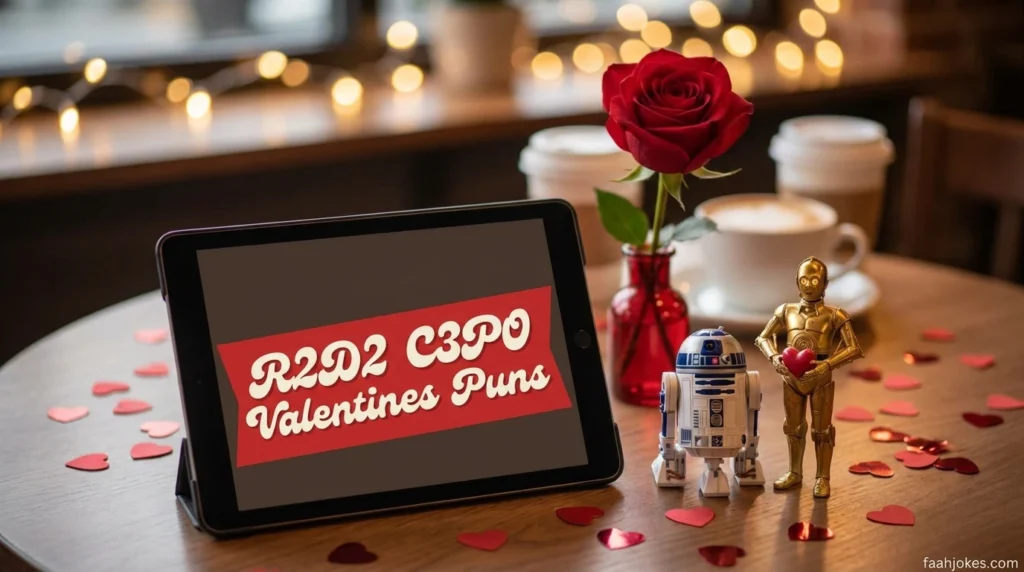 R2D2 C3PO Valentines Puns
