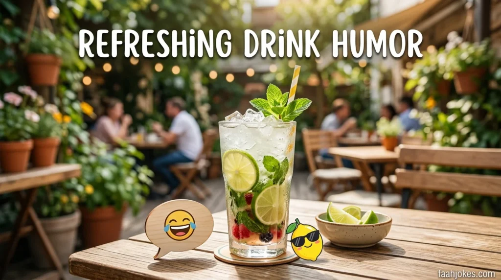 Refreshing Drink Humor