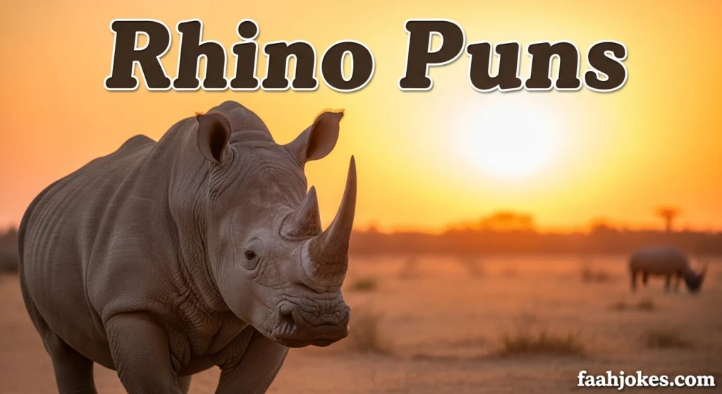 Rhino Puns