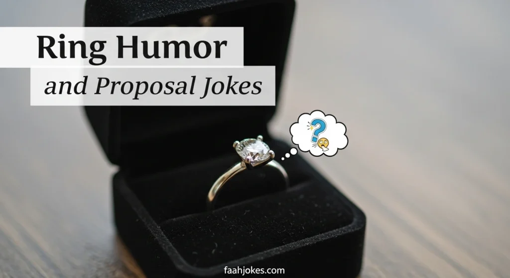 Ring Humor and Proposal Jokes