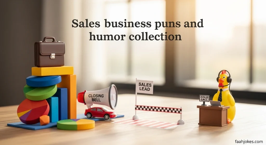 Sales business puns and humor collection