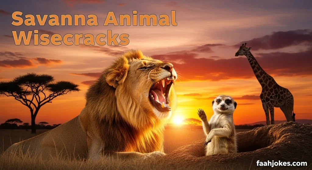 Savanna Animal Wisecracks