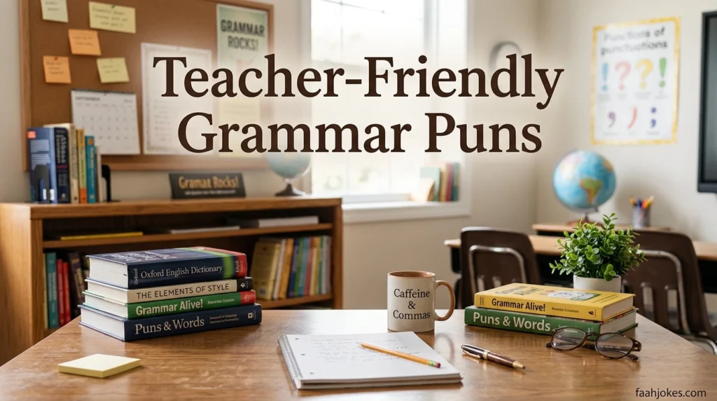 Teacher-Friendly Grammar Puns