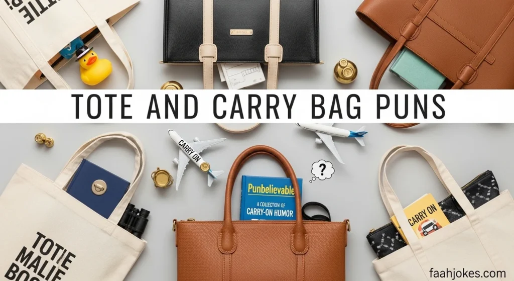 Tote and Carry Bag Puns