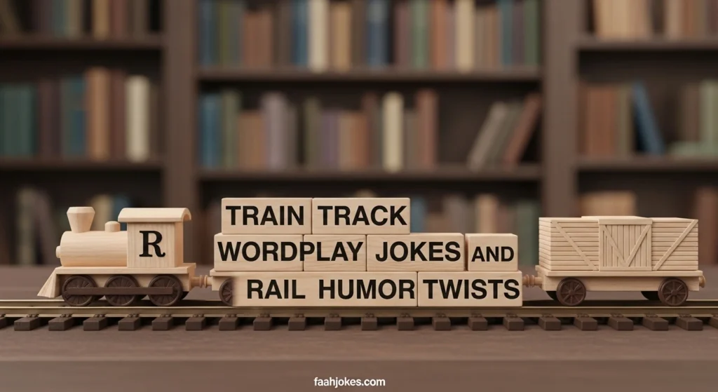train track wordplay jokes and rail humor twists