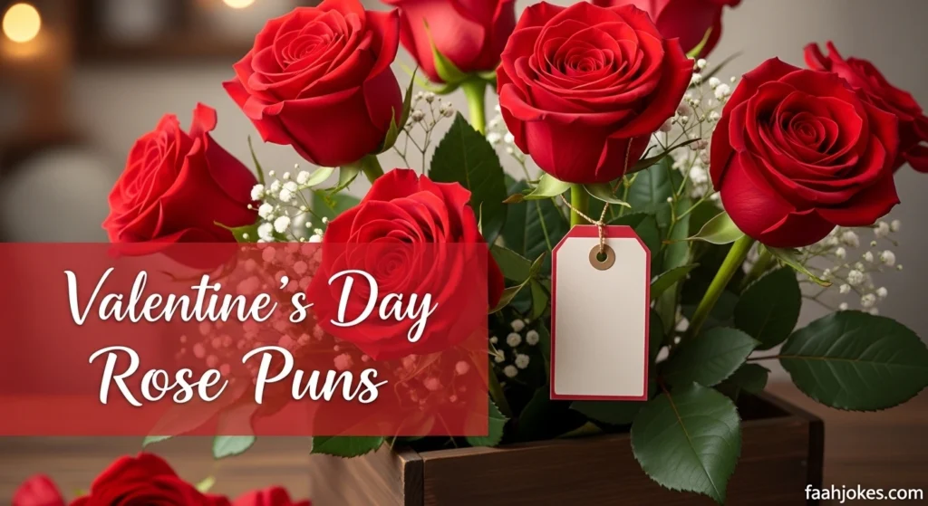 Valentine's Day Rose Puns