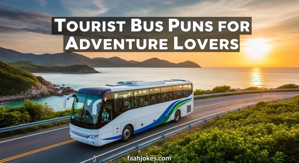 Tourist Bus Puns for Adventure Lovers