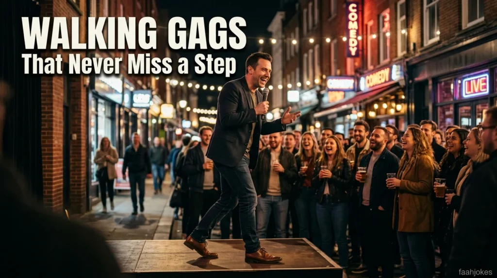 Walking Gags That Never Miss a Step