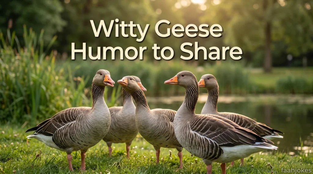 Witty Geese Humor to Share