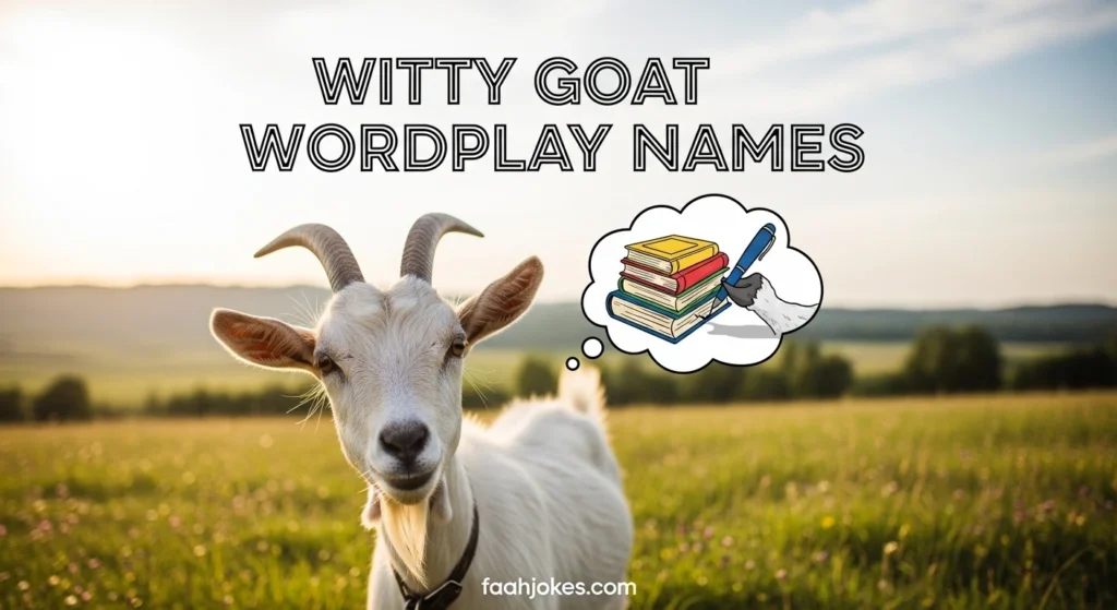 Witty Goat Wordplay Names